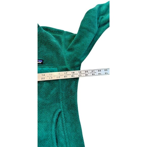 Patagonia Green Re-Tool Snap T Pullover Fleece Sweater Women's Size Medium - Picture 6 of 7
